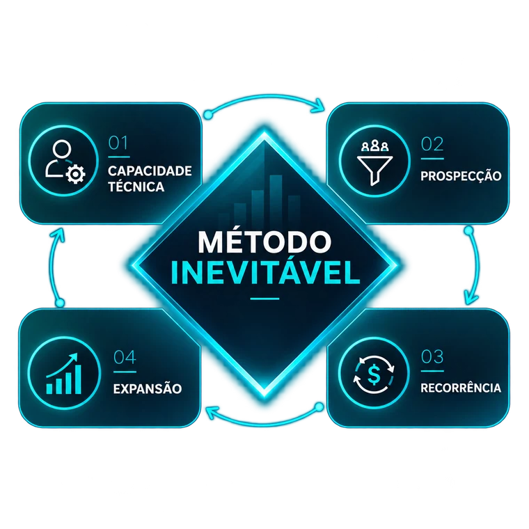 Método Inevitável: capacidade técnica, prospecção, recorrência e expansão